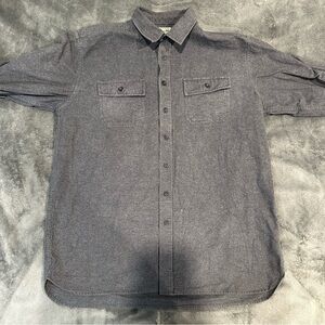Vintage L.L.Bean Men's Chamois Shirt‎ Grey XLT
